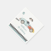 2ファストレースカー誕生日 スタンダードカクテルナプキン (角)