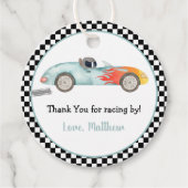 2ファストレースカー誕生日 フェイバータグ (正面)