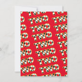 2ファストレースカー2nd誕生日パーティの招待状 招待状 (裏面)