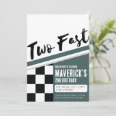 2ファスト誕生日招待状 招待状 (スタンド正面)