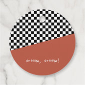 2ファーストカーテーマユニークイエローレッドブラックインビタット フェイバータグ (裏面)