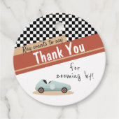 2ファーストカーテーマユニークイエローレッドブラックインビタット フェイバータグ (正面)