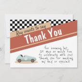 2ファーストカーテーマユニークイエローレッドブラックインビタット 招待状 (正面)