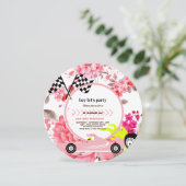 2ファーストレースカーガールズ2nd誕生日パーティー招待券 招待状 (スタンド正面)