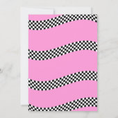 2ファーストレースカーボーイ2nd誕生日パーティー招待 招待状 (裏面)