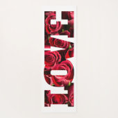 2フォトコラージュフローラモダンマエレガントザー日 ヨガマット (裏面)