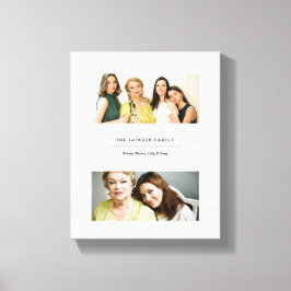 2フォトコラージュプリント キャンバスプリント