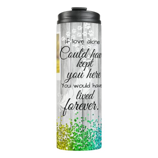 2フォトコラージュPETメモリアル タンブラー (正面)