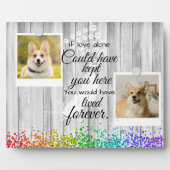 2フォトコラージュPETメモリアル フォトプラーク (正面)