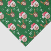 2フォトコラージュSantaとトナカイ 薄葉紙 (詳細)