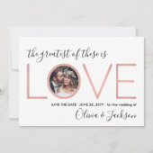 2フォトコリント愛の結婚式の日付を保存 セーブザデート (正面)