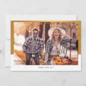 2フォトゴールドフォイル甘いホームムービングアナウンス (裏面)