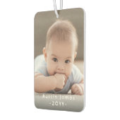 2フォトシンプル文字ホワモダンイト カーエアーフレッシュナー (左)