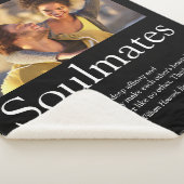 2フォトソウルメイト定義(白黒) シェルパブランケット (3/4)