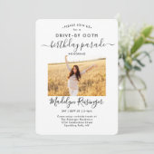 2フォトドライブバイソーシャル配信バースデーパーティー 招待状 (スタンド正面)