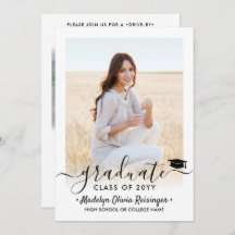 2フォトドライブバイ卒業パレードシンプルモダン