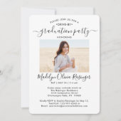 2フォトドライブバイ卒業パーティーカーパレード 招待状