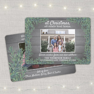 2フォトニューホームファームハウスグリーンリー&ウッドムービング シーズンカード