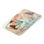 2フォトハンドレタースクリプト日付の保存 マグネット (左側)