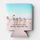 2フォトバチェロレッテのFavor パーソナライズされた Can 缶クーラー (裏面)