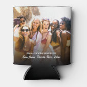 2フォトバチェロレッテのFavor パーソナライズされた Can 缶クーラー (正面)