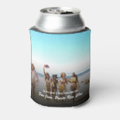 2フォトバチェロレッテのFavor パーソナライズされた Can 缶クーラー (缶裏面)