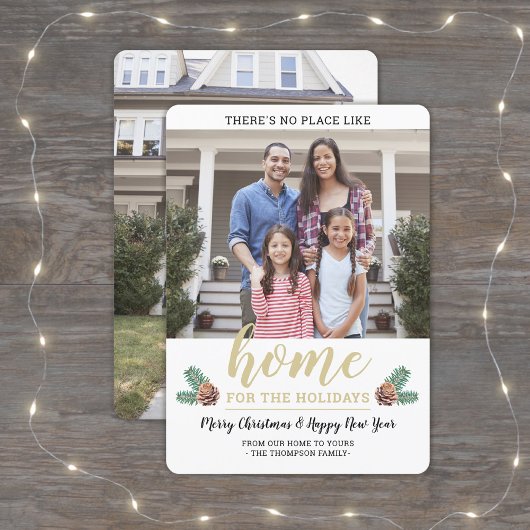 2フォトパインモダンテレスNo Place Like Home金ゴールド シーズンカード