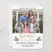 2フォトパインモダンテレスNo Place Like Home金ゴールド シーズンカード (正面)