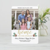 2フォトパインモダンテレスNo Place Like Home金ゴールド シーズンカード (スタンド正面)