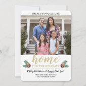 2フォトパインモダンテレスNo Place Like Home金ゴールド シーズンカード (正面)