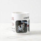 2フォトペットロス記念PETバーガンディ コーヒーマグカップ (中央)