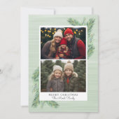 2フォトホワイト縁どとパインズのアクセント シーズンカード (正面)