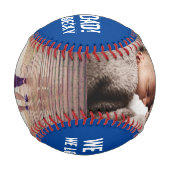 2フォトホーム走パパ父の日 野球ボール (正面)