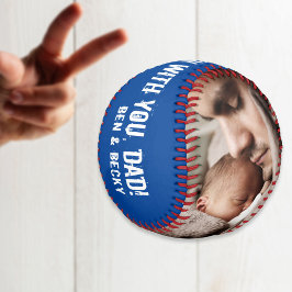 2フォトホーム走パパ父の日 野球ボール