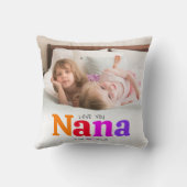 2フォトラブユナナはっきりしたカラフルタイプモダン クッション (裏面)