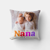 2フォトラブユナナはっきりしたカラフルタイプモダン クッション (正面)