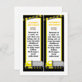 2ブックマーク建築 インビテーションポストカード (正面/裏面)