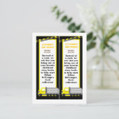 2ブックマーク建築 インビテーションポストカード (スタンド正面)