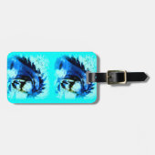 2ブルーブロンコス ラゲッジタグ (正面横)