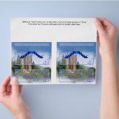 2プリンセス誕生日カスタムバーラッパー チラシ (手)