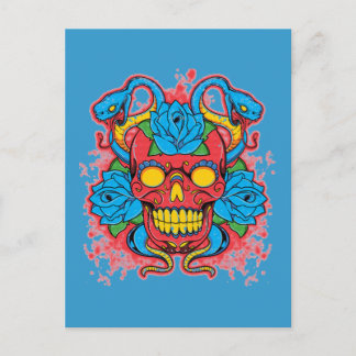 2ヘビ葉書 ポストカード