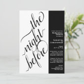 2ペイミニマルンのリハ結婚ーサルディナーホワイト 招待状 (スタンド正面)