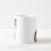 2ペットパーソナライズされたフォトカスタム コーヒーマグカップ (中央)