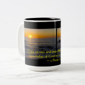 2ペテロ1:2 ツートーンマグカップ (正面左)