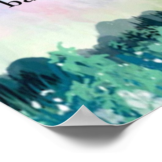 2ペテロ1:4-8ポスター ポスター (角)