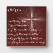 2ペテロ3:10 フォトプラーク (正面)