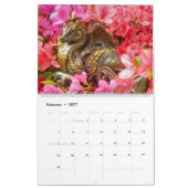 2ページのLargeCalendar、白の予定表 カレンダー (2月 2027)