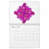 2ページ中2024マンダラカレンダー カレンダー (2月 2026)