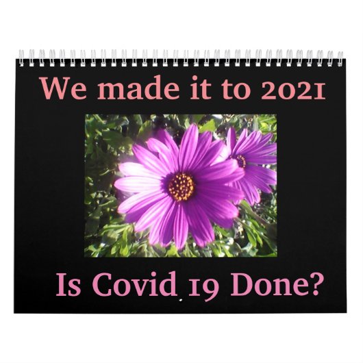 2ページ（中）、白 カレンダー (カバー)