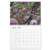 2ページ、大きく白いカレンダー カレンダー (2月 2026)